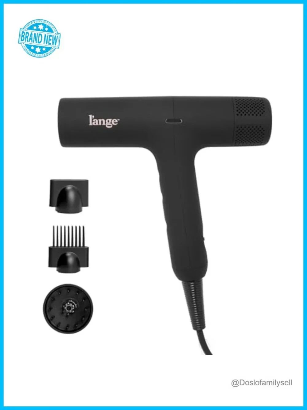 Professional Hair Dryer with LED Display, Ionic Tech, Cool Shot, Self-Cleaning